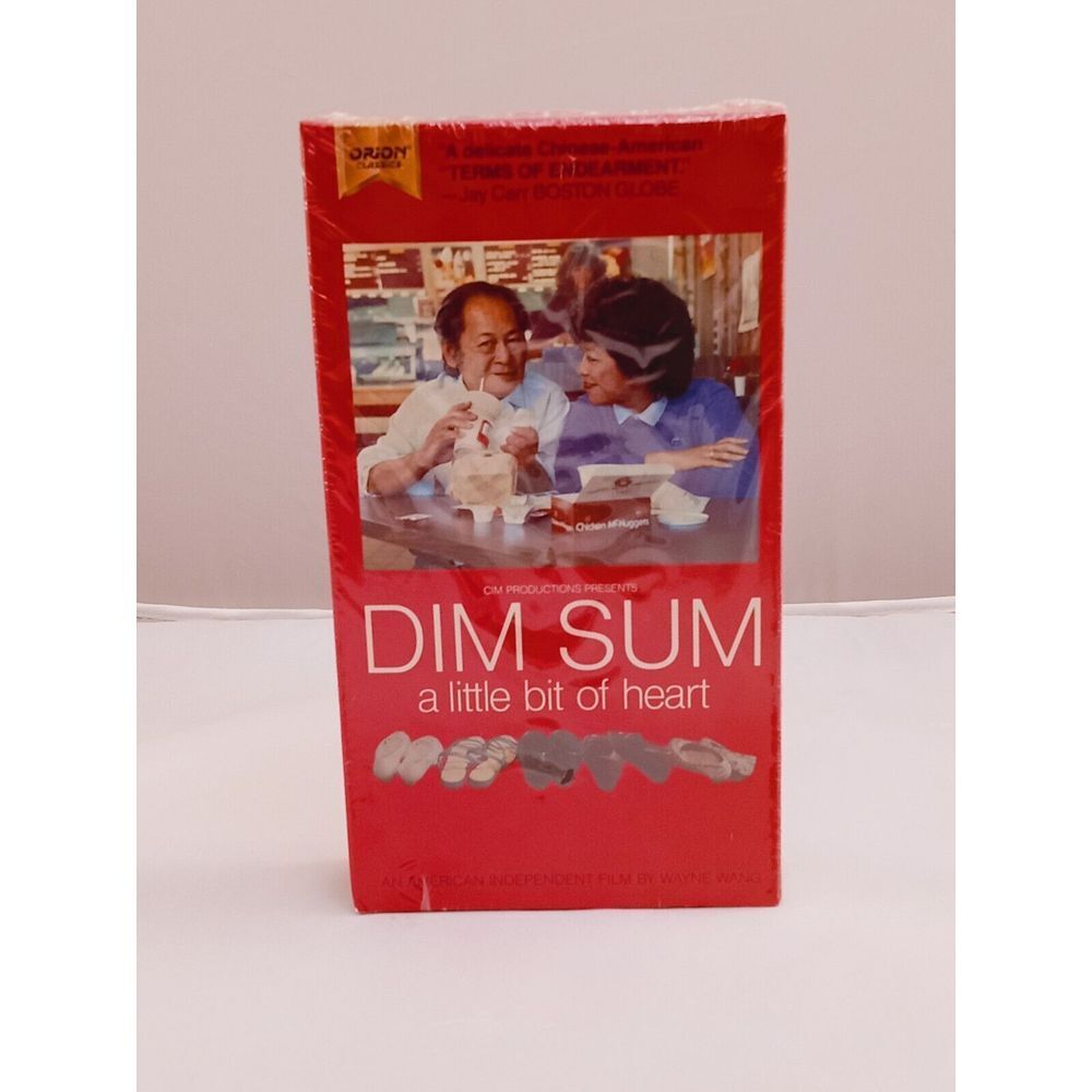 DIM SUM VHS‎ Tape 1985 Comedy Wayne Wang Laureen Chew - Sealed And New